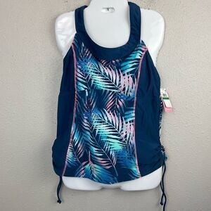 NWT GO Tankini Swim Top Size L